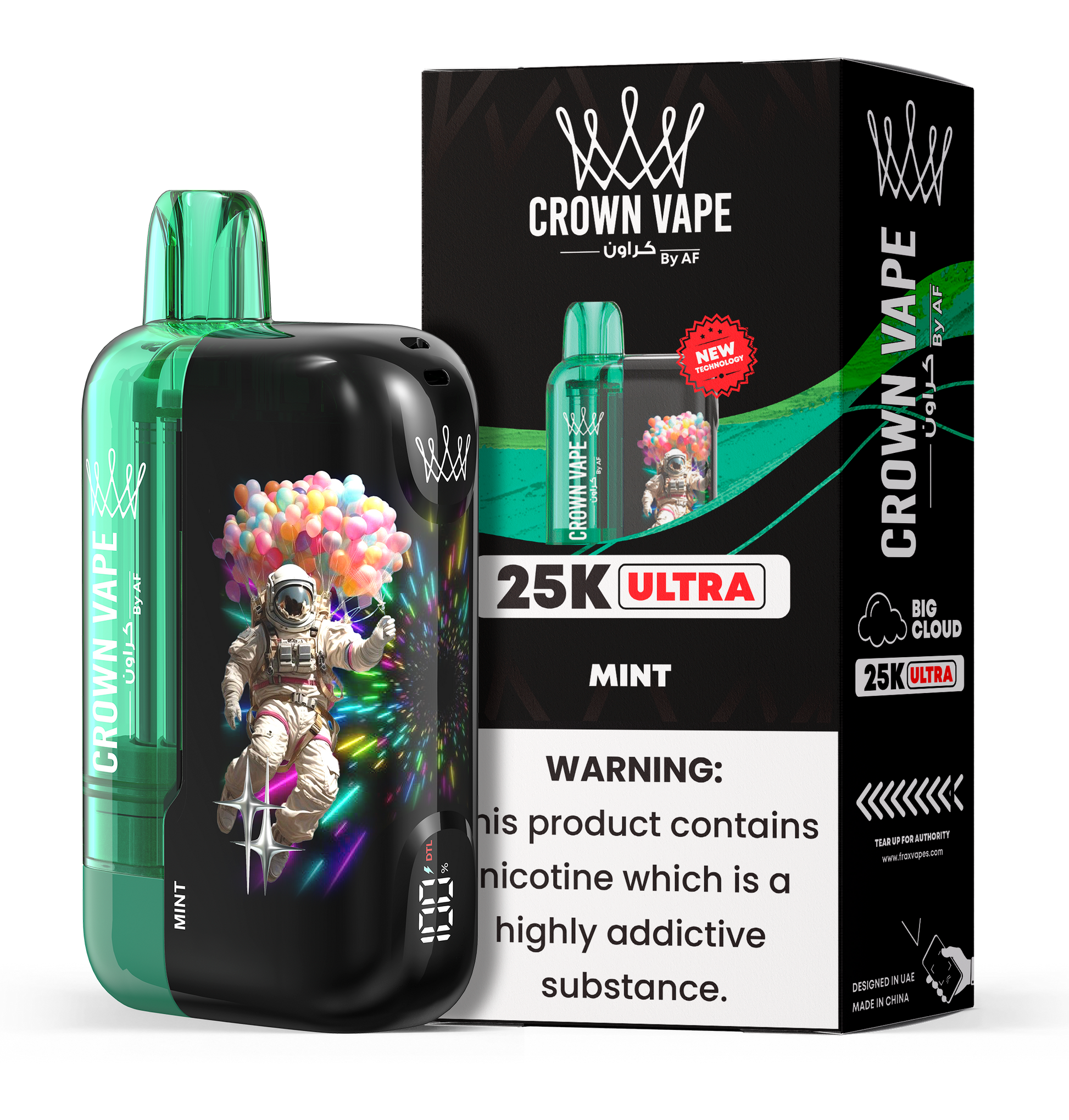 Al Fakher Crown Bar Ultra 25000 Puffs Disposable Vape Device