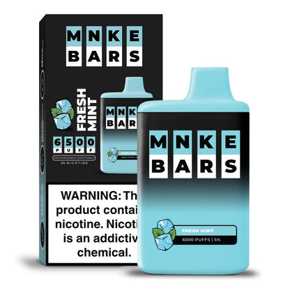 MNKE Bars 6500 Puffs Disposable Vape Device