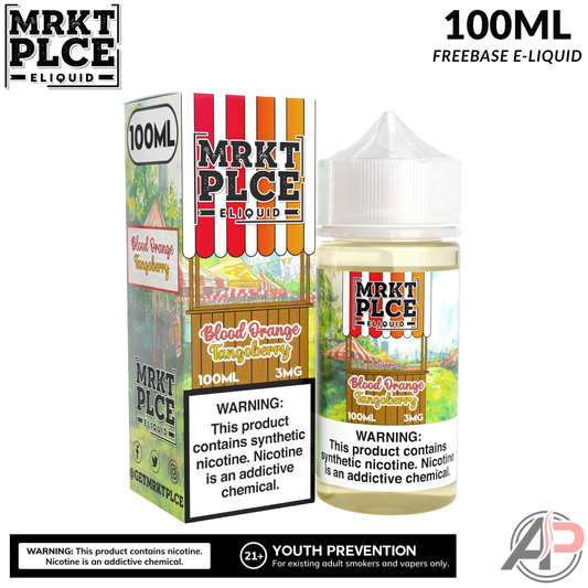 MRKT PLCE Blood Orange Tangoberry E-Liquid 100mL