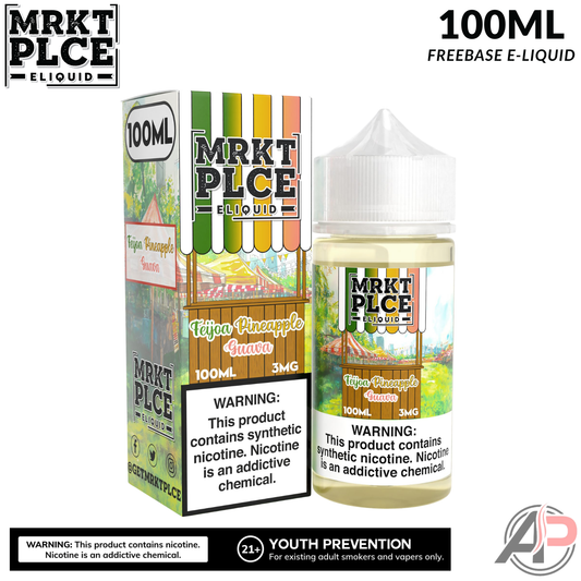 MRKT PLCE Feijoa Pineapple Guava E-Liquid 100mL