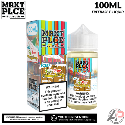 MRKT PLCE Iced Fuji Pear Mangoberry E-Liquid 100mL