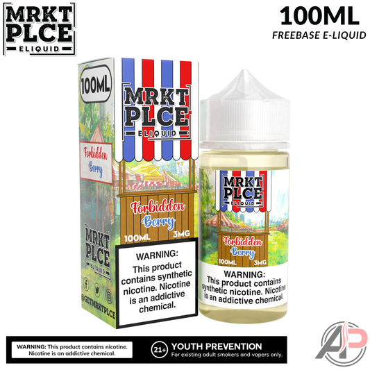MRKT PLCE Forbidden Berry E-Liquid 100mL