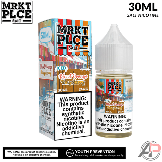MRKT PLCE Iced Blood Orange Tangoberry Salt Nicotine 30mL