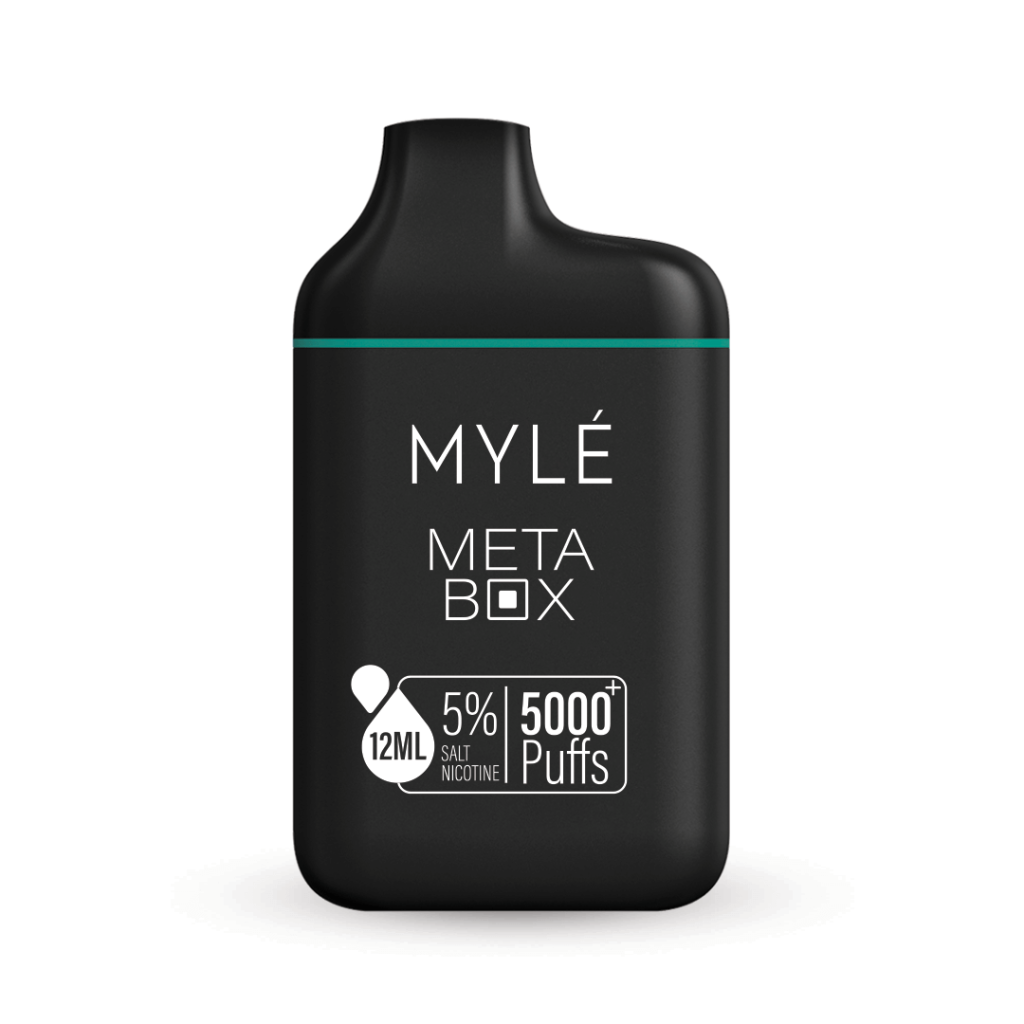Myle Meta Box 5000 Puff Disposable Vape Device Clear