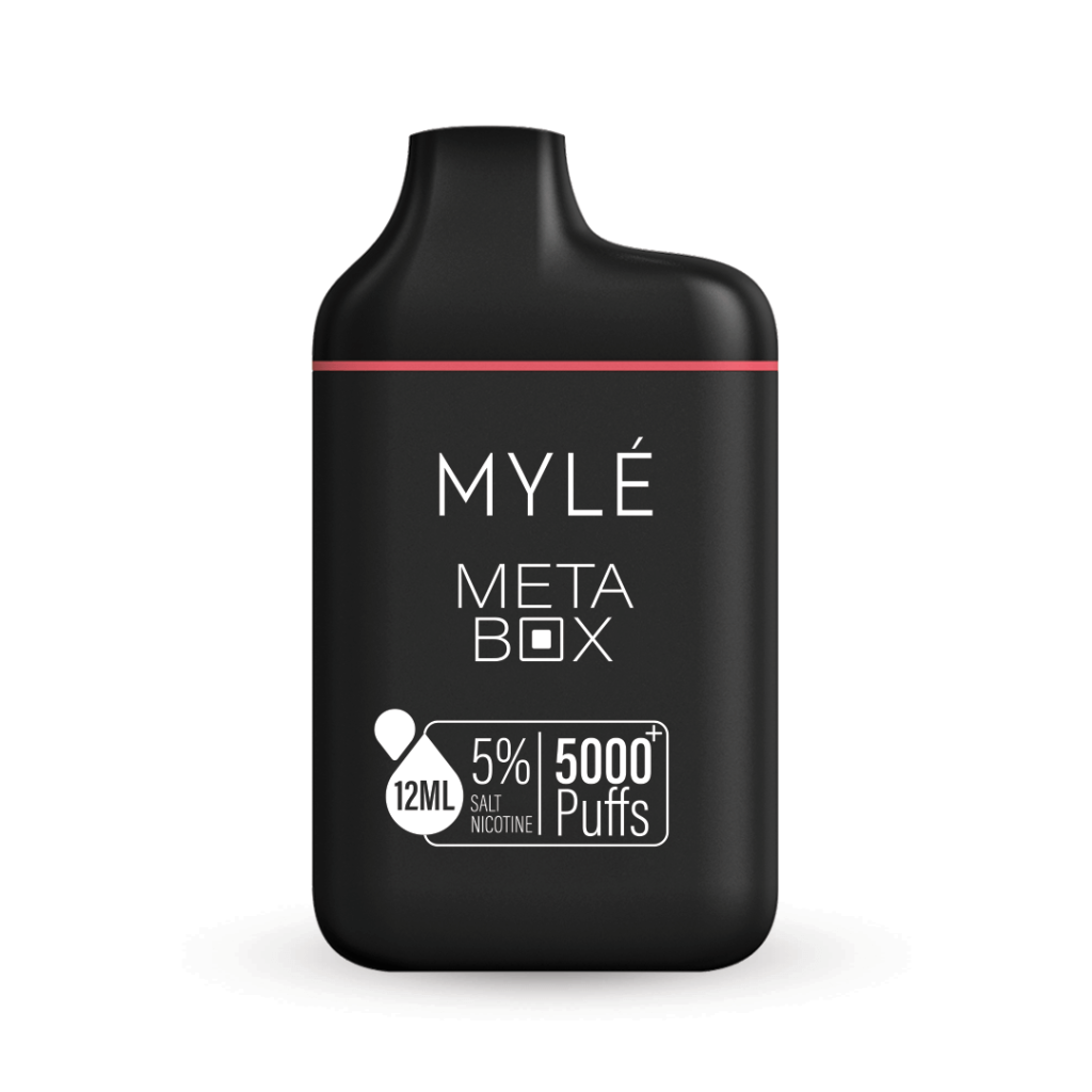 Myle Meta Box 5000 Puff Disposable Vape Device Iced Watermelon