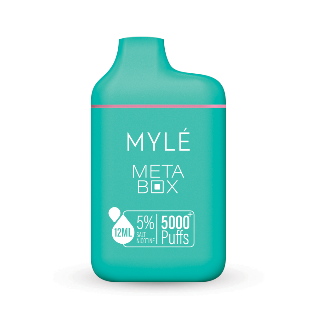 Myle Meta Box 5000 Puff Disposable Vape Device Miami Mint