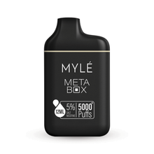 Load image into Gallery viewer, Myle Meta Box 5000 Puff Disposable Vape Device Pina Colada
