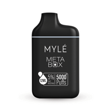 Load image into Gallery viewer, Myle Meta Box 5000 Puff Disposable Vape Device Winter Ice

