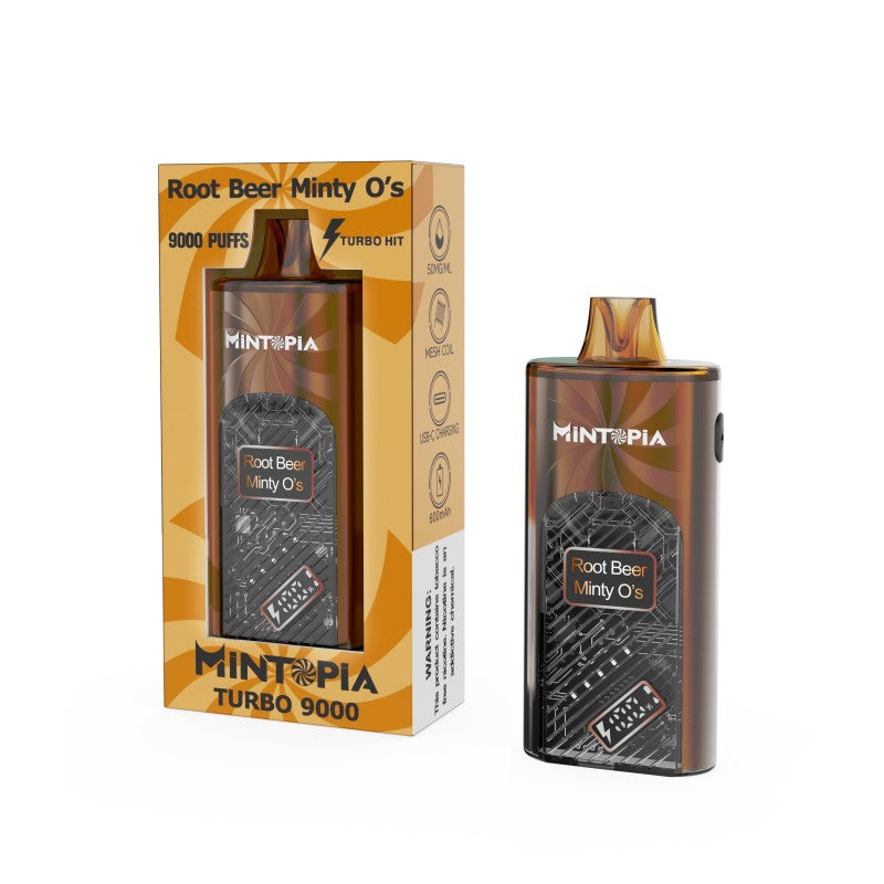 Mintopia Turbo 9000 Puff Disposable Vape Device