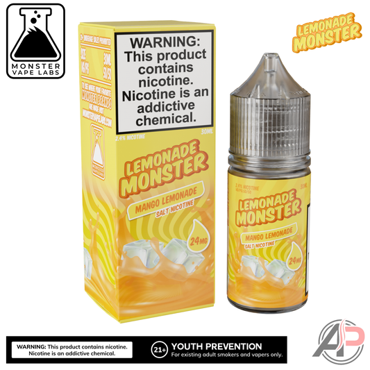 Mango Lemonade Salt Nicotine By Lemonade Monster Vape Labs 30mL
