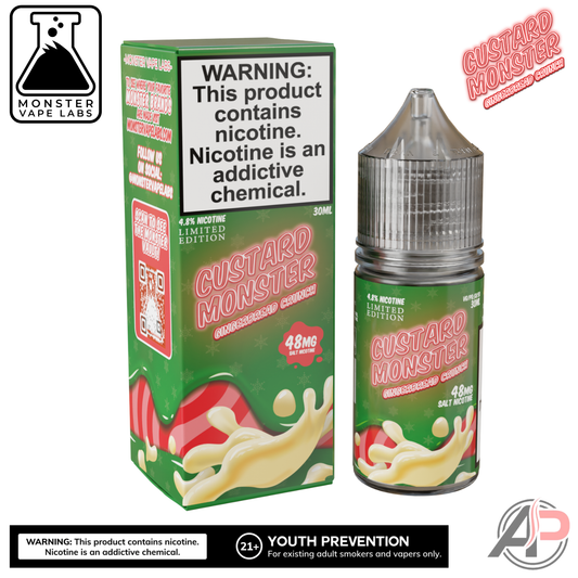Gingerbread Crunch Salt Nicotine By Custard Monster Vape Labs 30mL