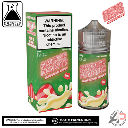 Gingerbread Crunch E-Liquid By Custard Monster Vape Labs 100mL