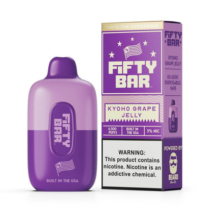 Fifty Bar 6500 Puffs Vape Disposable Device