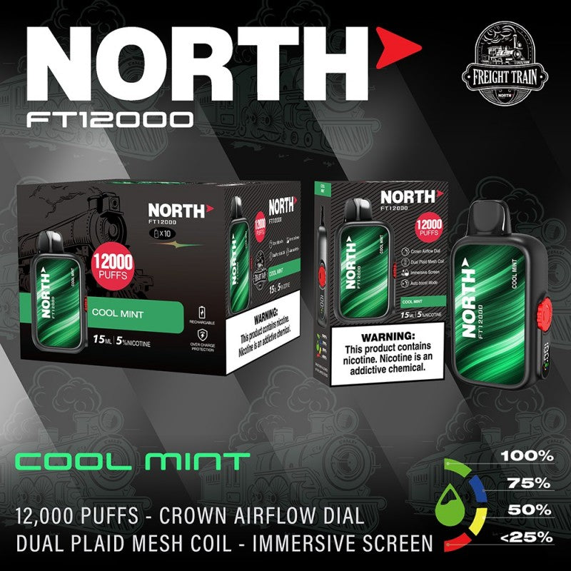 North FT12000 Puffs Disposable Vape Device