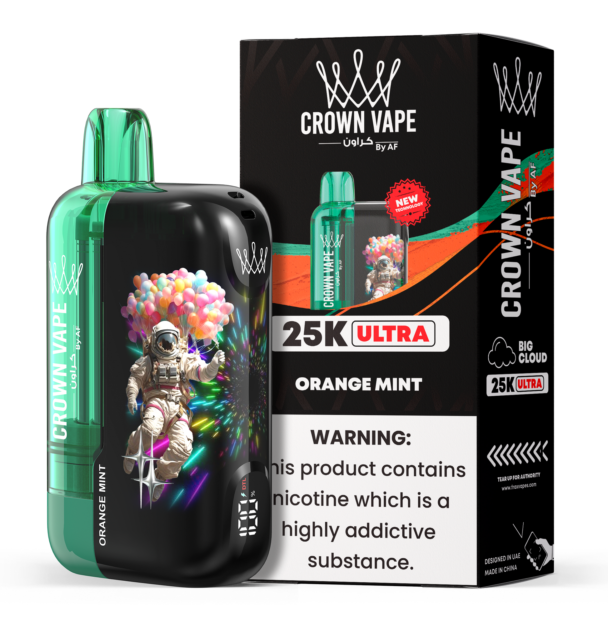 Al Fakher Crown Bar Ultra 25000 Puffs Disposable Vape Device