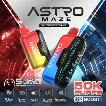 Oxbar Astro Maze 50K Disposable Vape Device