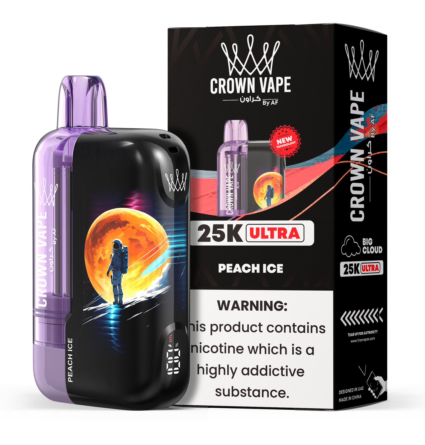 Al Fakher Crown Bar Ultra 25000 Puffs Disposable Vape Device