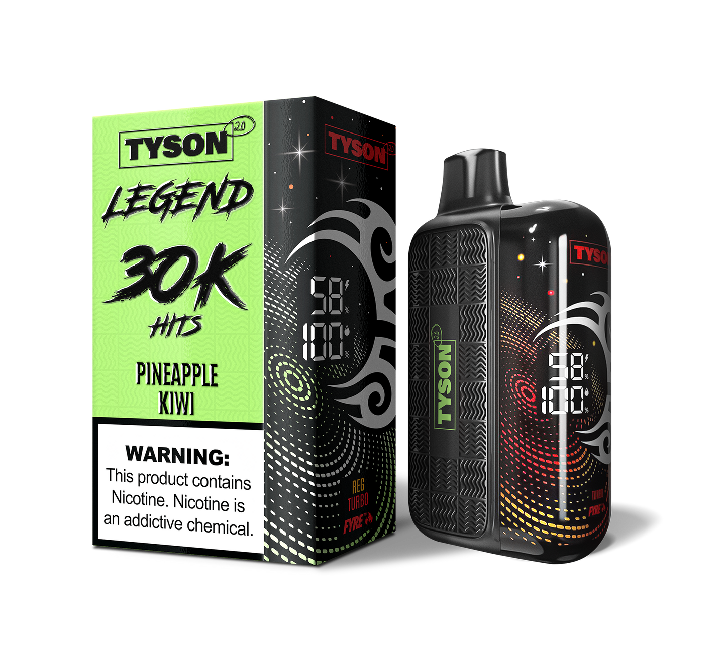Tyson 2.0 Legend 30,000 Puffs Disposable Vape Device