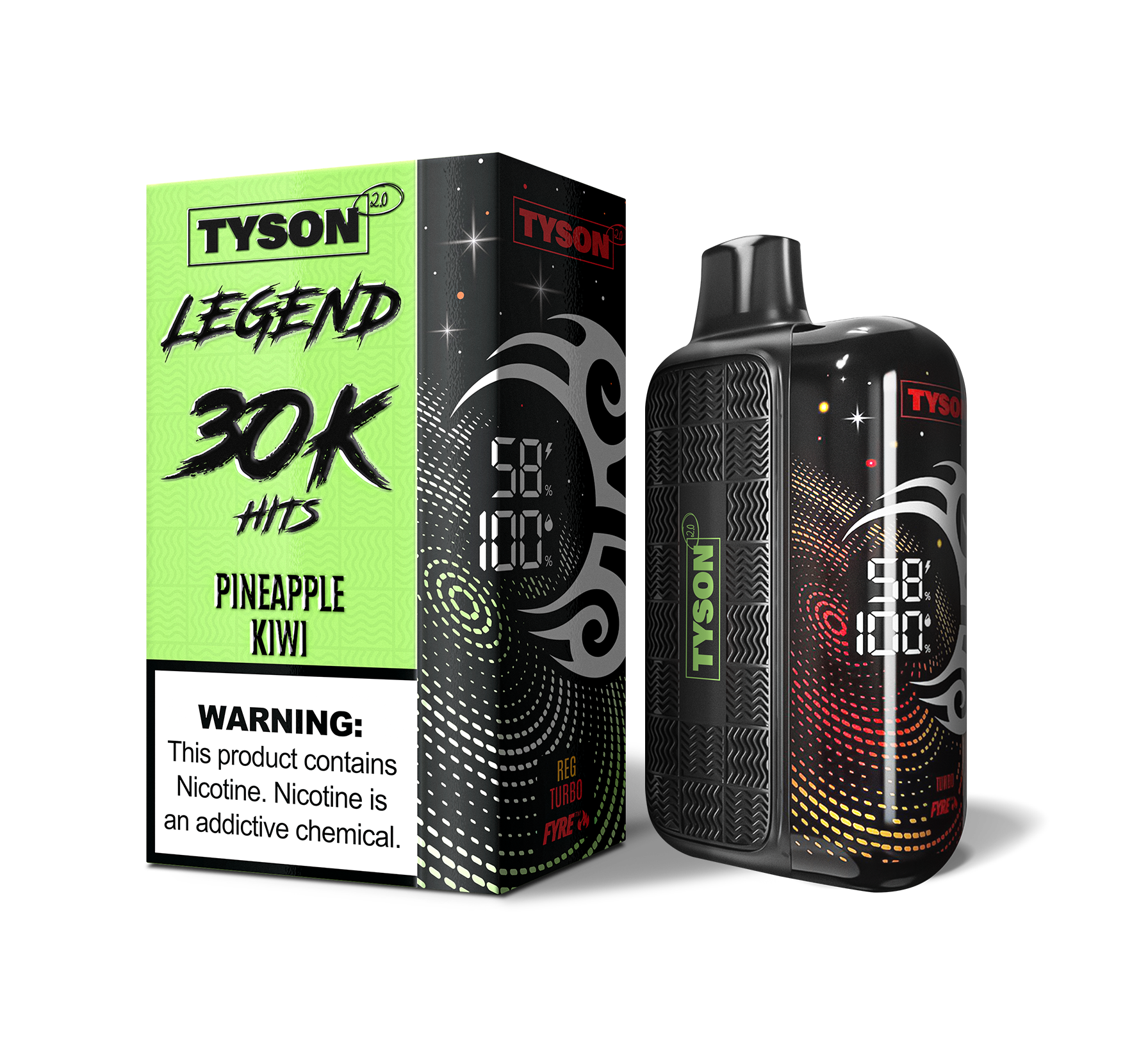 Tyson 2.0 Legend 30,000 Puffs Disposable Vape Device