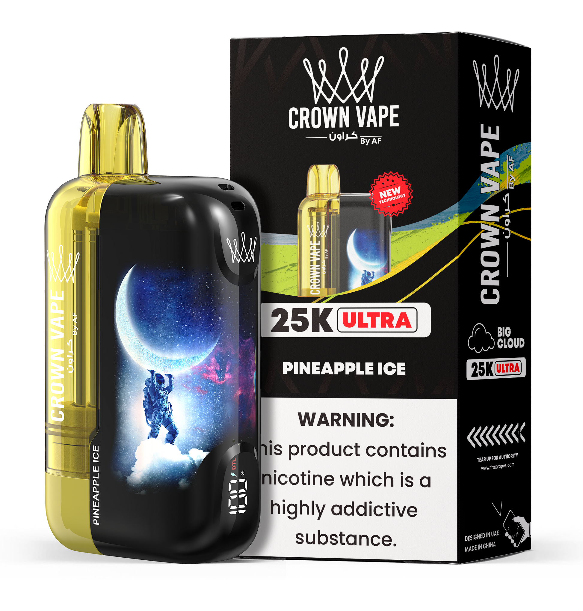 Al Fakher Crown Bar Ultra 25000 Puffs Disposable Vape Device