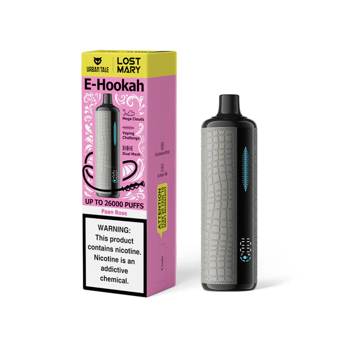 Lost Mary Urban Tale E-Hookah 26000 Puffs Disposable Vape Device