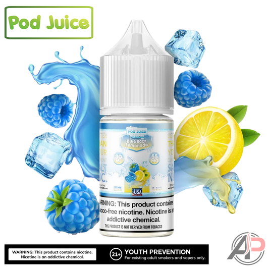 Pod Juice Blue Razz Lemonade Freeze Salt Nicotine 30mL
