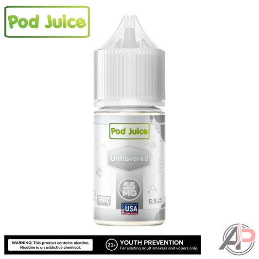 Pod Juice Unflavored Salt Nicotine 30mL