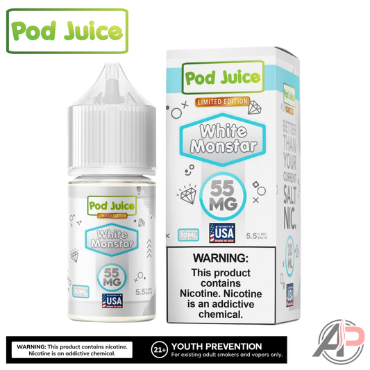 Pod Juice White Monster Salt Nicotine 30mL