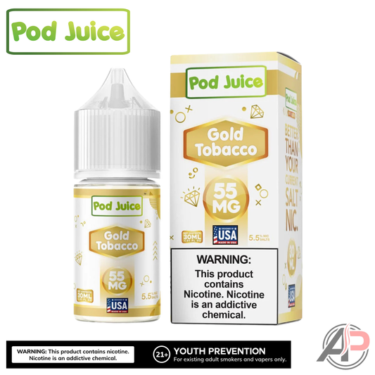 Pod Juice Gold Tobacco Salt Nicotine 30mL