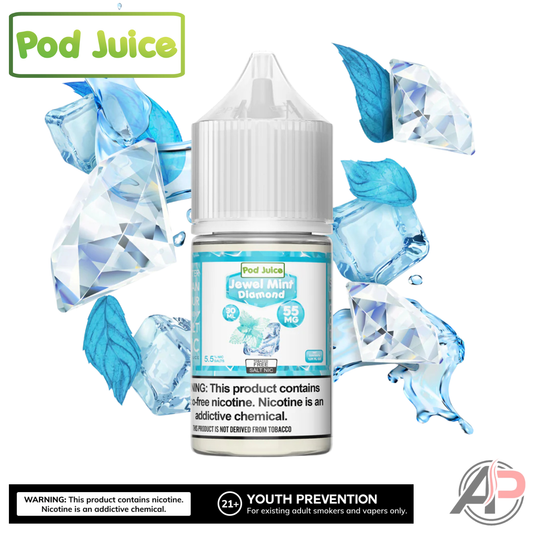 Pod Juice Jewel Mint Diamond Salt Nicotine 30mL