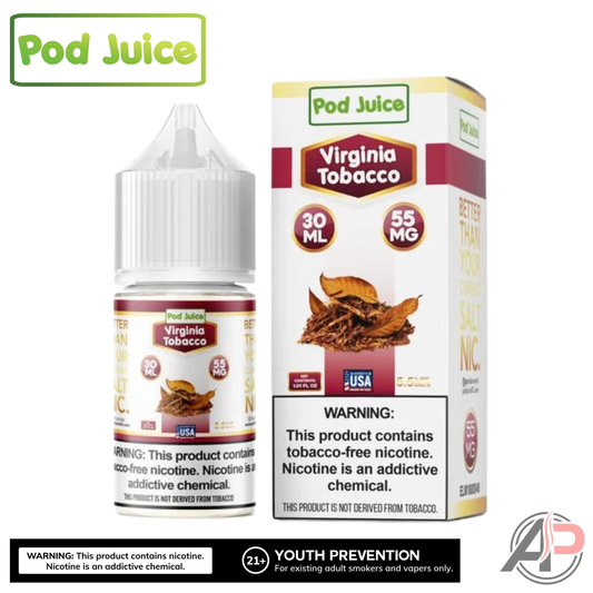 Pod Juice Virginia Tobacco Salt Nicotine 30mL