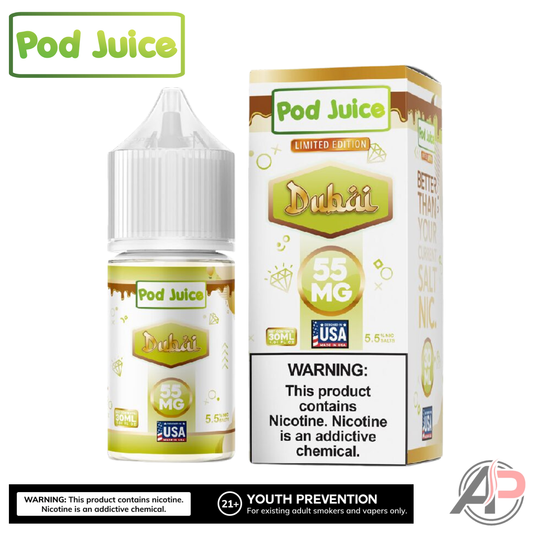 Pod Juice Dubai Salt Nicotine 30mL