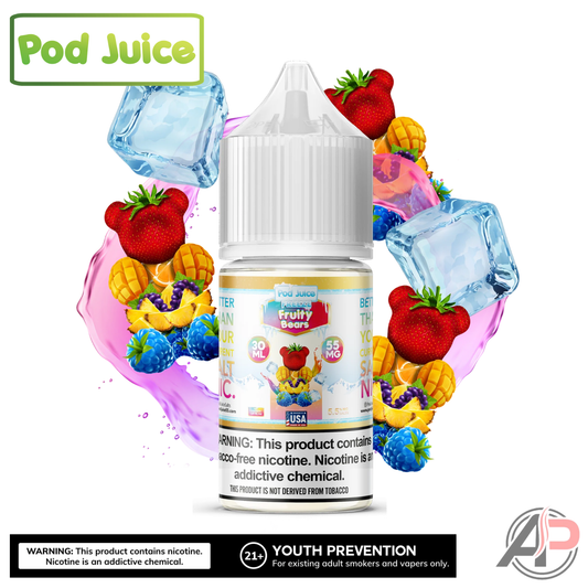Pod Juice Fruity Bears Freeze Salt Nicotine 30mL