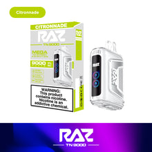 Load image into Gallery viewer, Raz TN9000 Puff Disposable Vape Device
