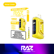 Load image into Gallery viewer, Raz TN9000 Puff Disposable Vape Device
