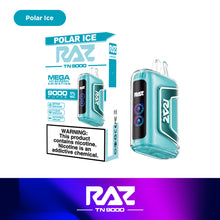 Load image into Gallery viewer, Raz TN9000 Puff Disposable Vape Device
