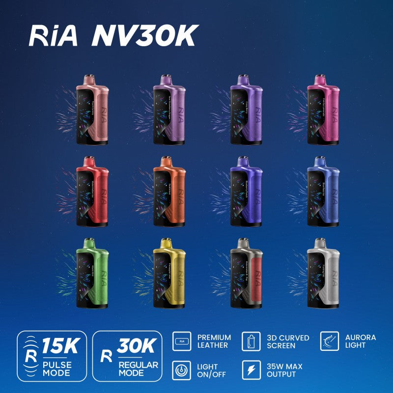 Ria NV30k Puffs Disposable Vape Device