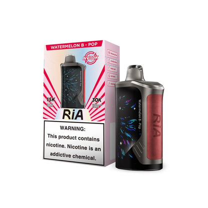 Ria NV30k Puffs Disposable Vape Device Watermelon B-Pop