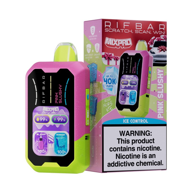 RifBar MixPro 40K Puffs Disposable Vape Device Apvs RifBar MixPro 40K Puffs Disposable Vape Device Apvs