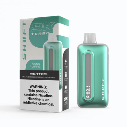 Shiift Tiirbo 9000 Puffs Disposable Vape Device