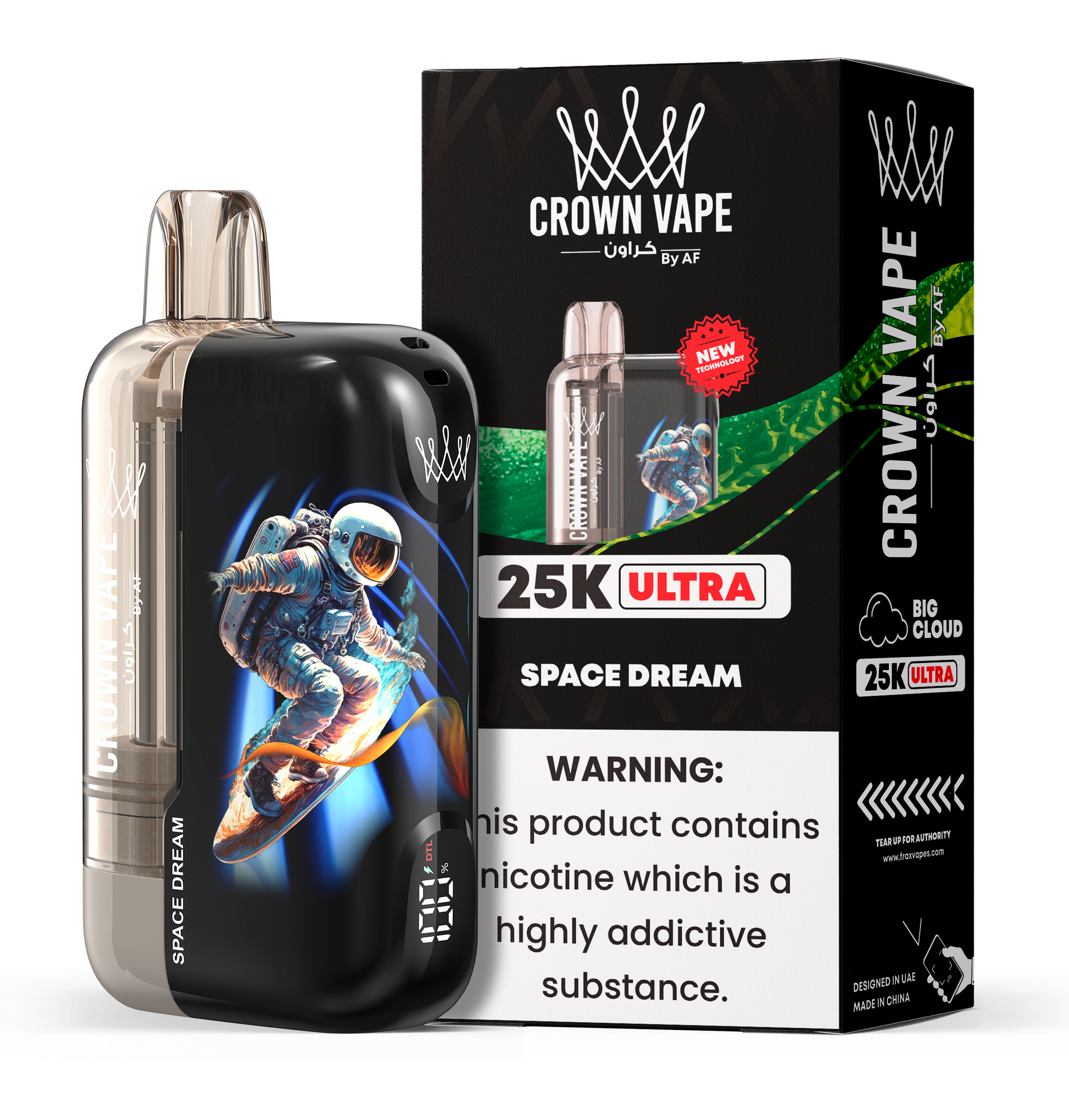 Al Fakher Crown Bar Ultra 25000 Puffs Disposable Vape Device