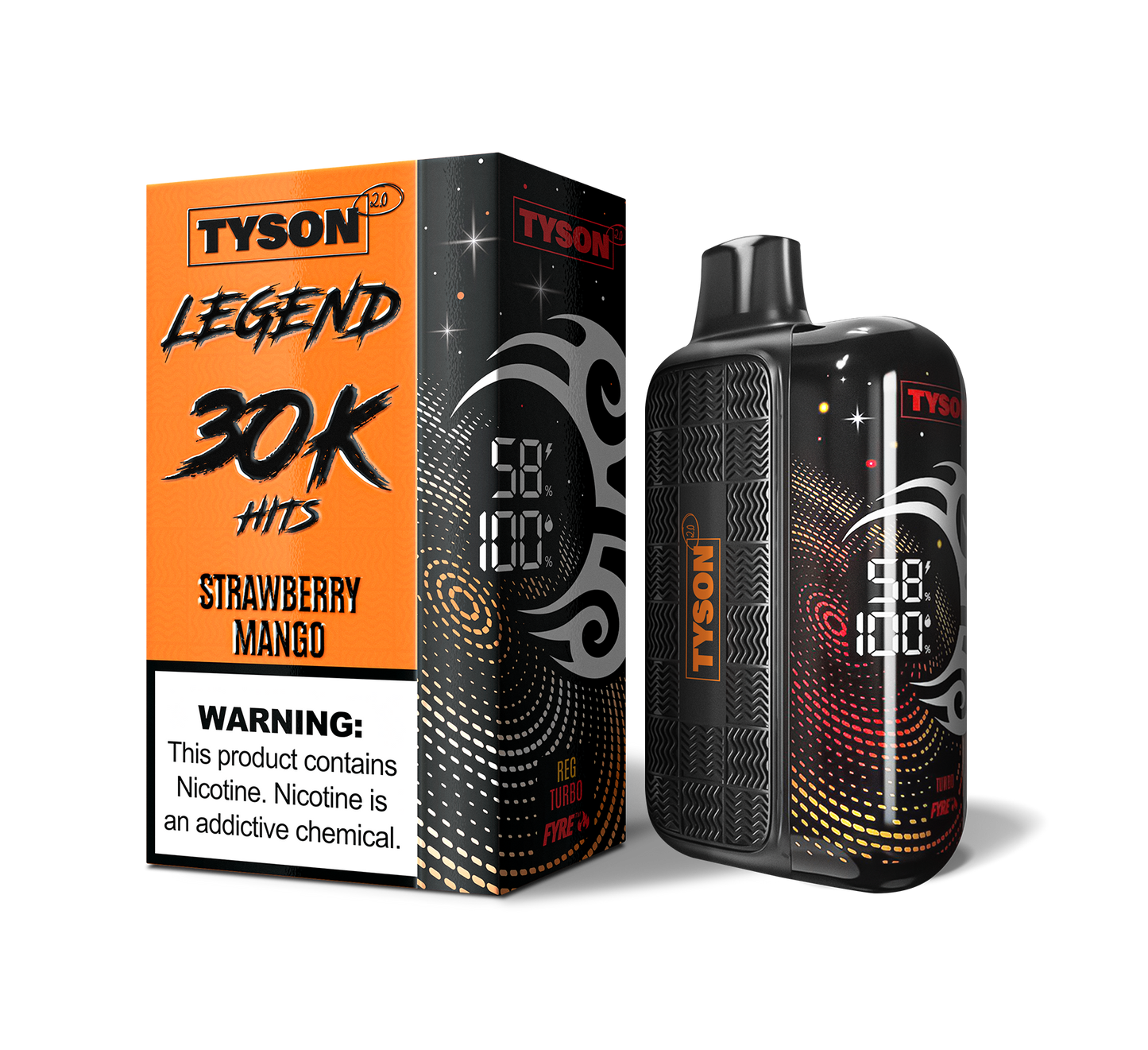 Tyson 2.0 Legend 30,000 Puffs Disposable Vape Device