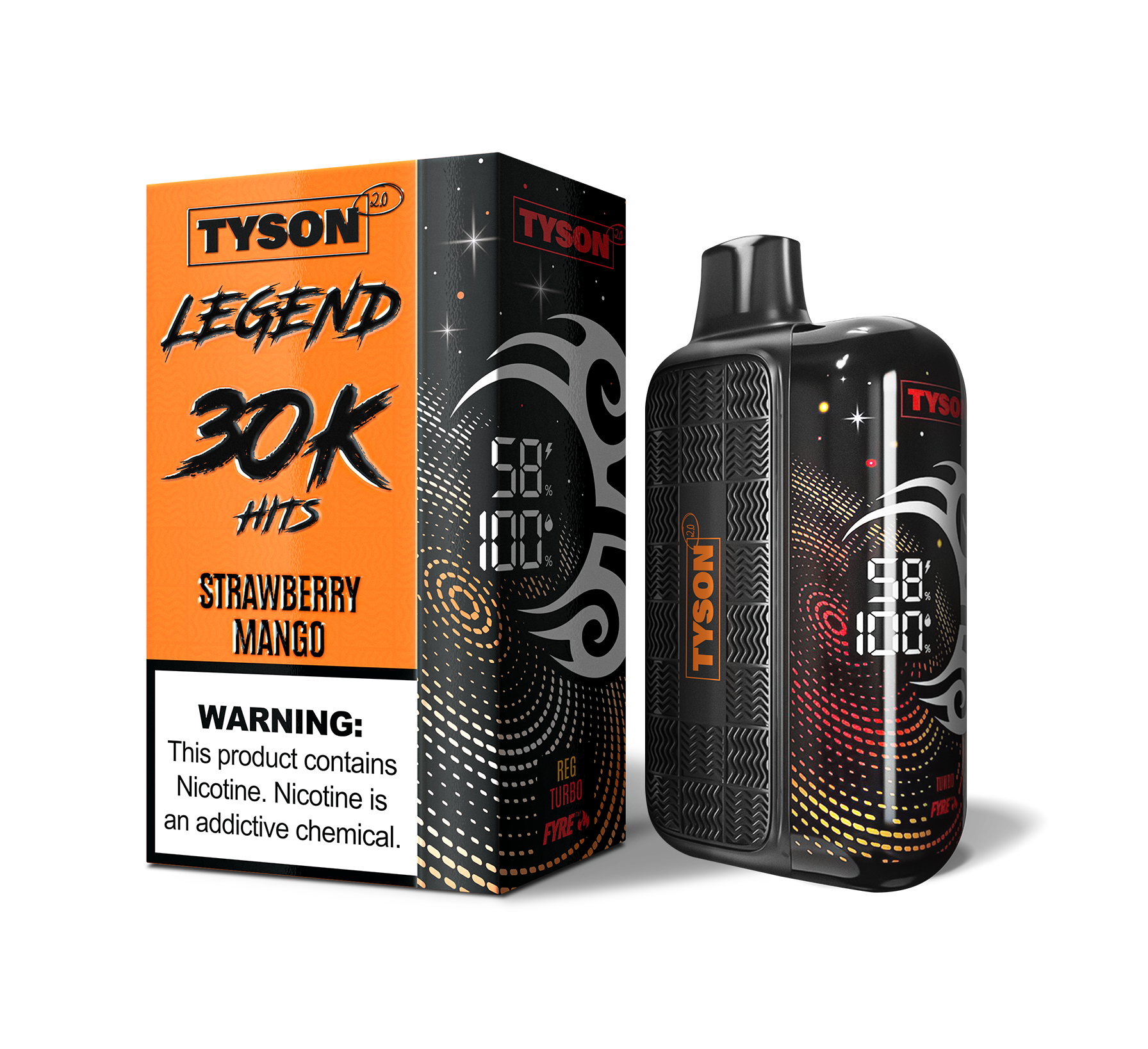 Tyson 2.0 Legend 30,000 Puffs Disposable Vape Device