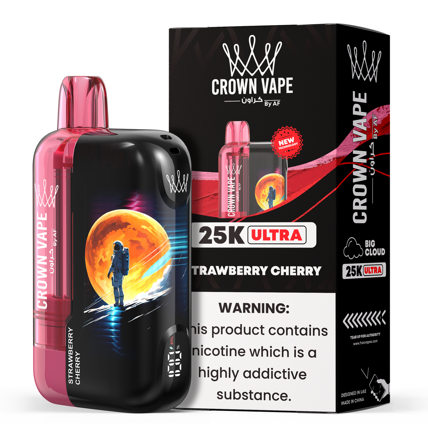 Al Fakher Crown Bar Ultra 25000 Puffs Disposable Vape Device