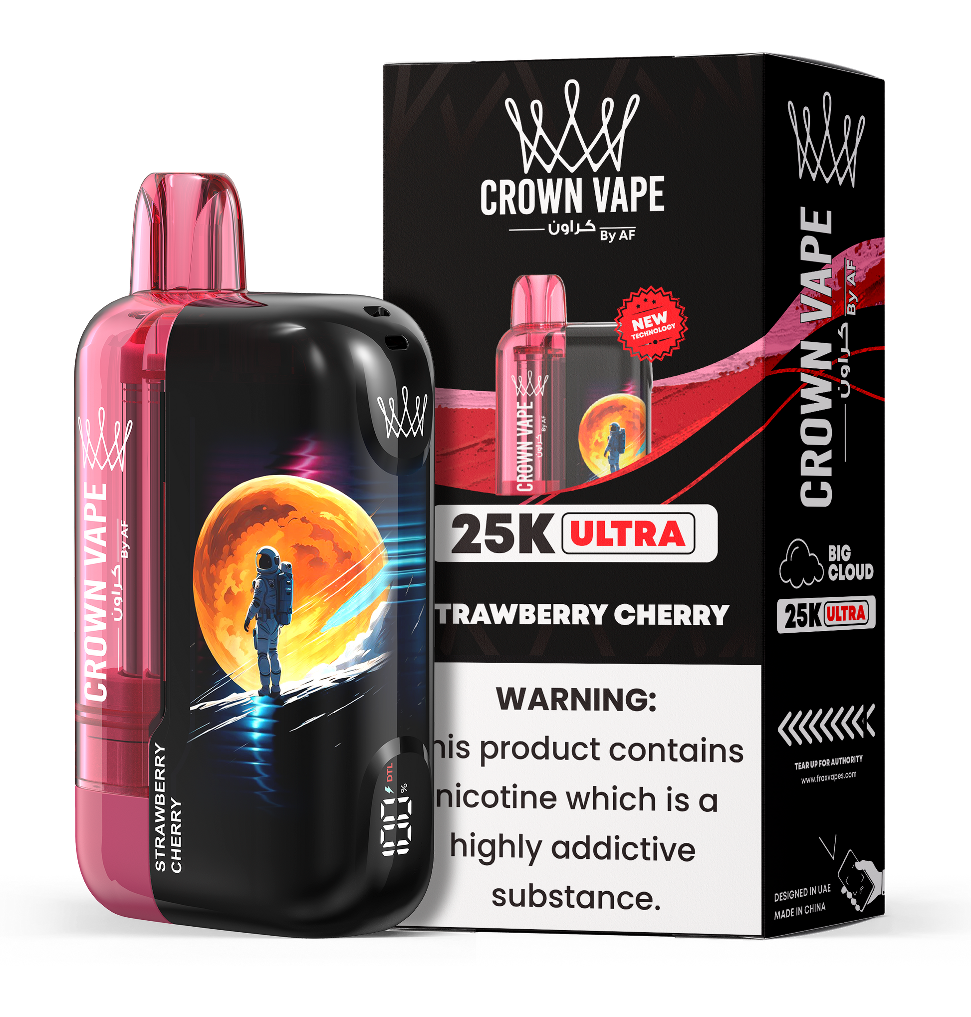 Al Fakher Crown Bar Ultra 25000 Puffs Disposable Vape Device