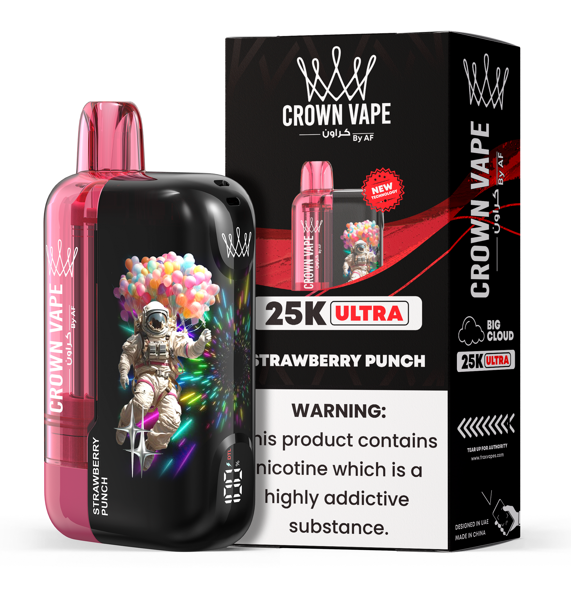 Al Fakher Crown Bar Ultra 25000 Puffs Disposable Vape Device