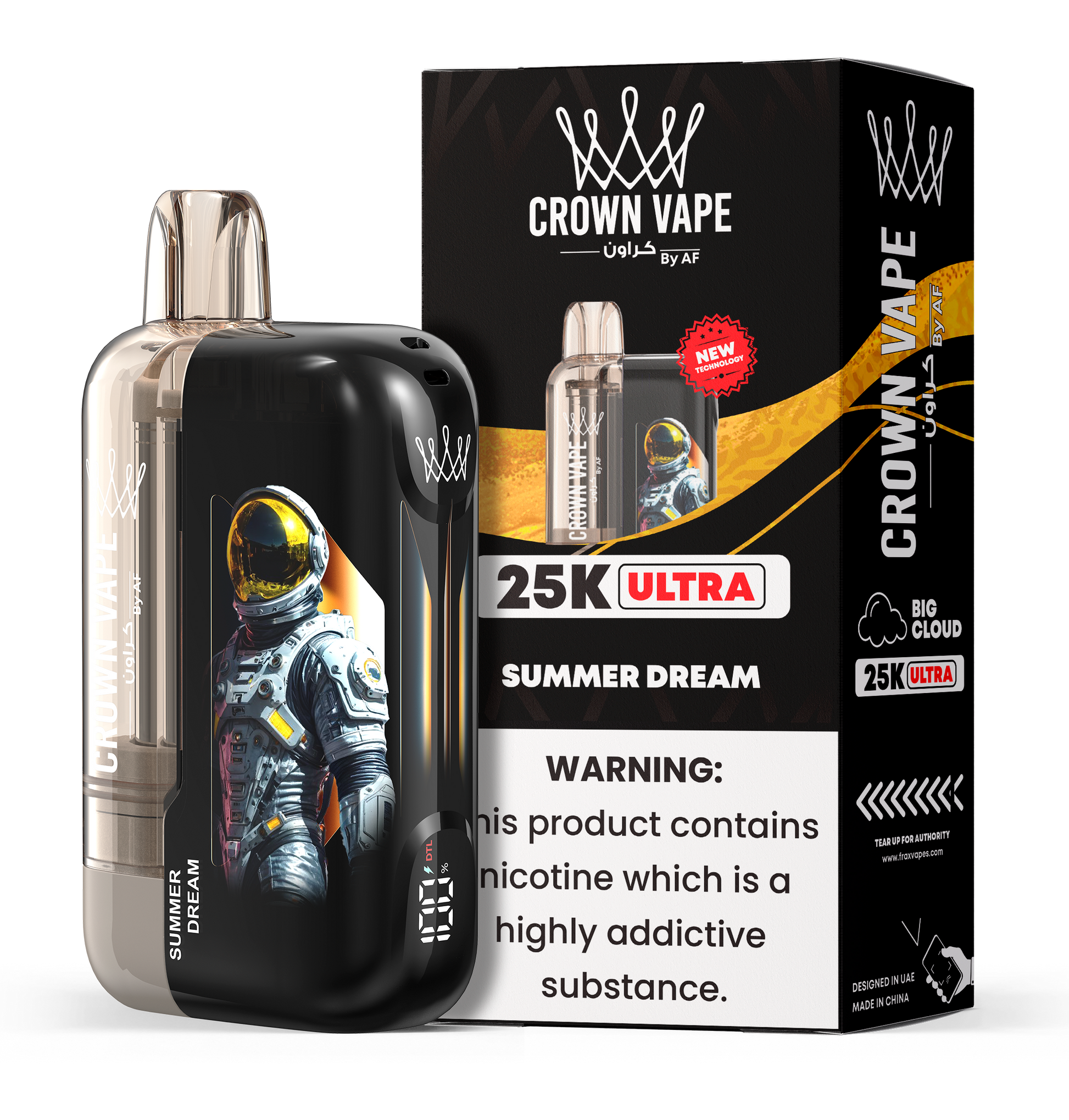 Al Fakher Crown Bar Ultra 25000 Puffs Disposable Vape Device