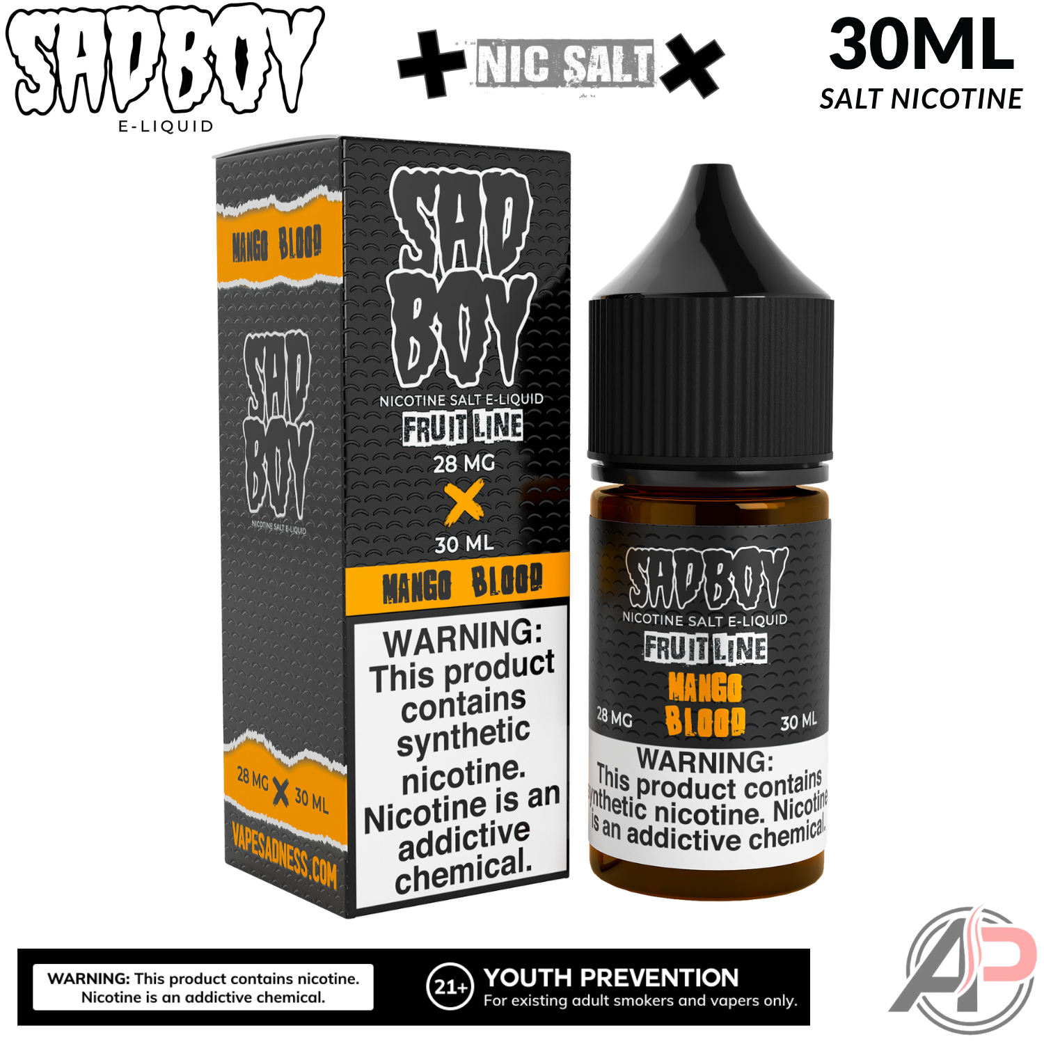 Sadboy Mango Blood Salt Nicotine 30mL