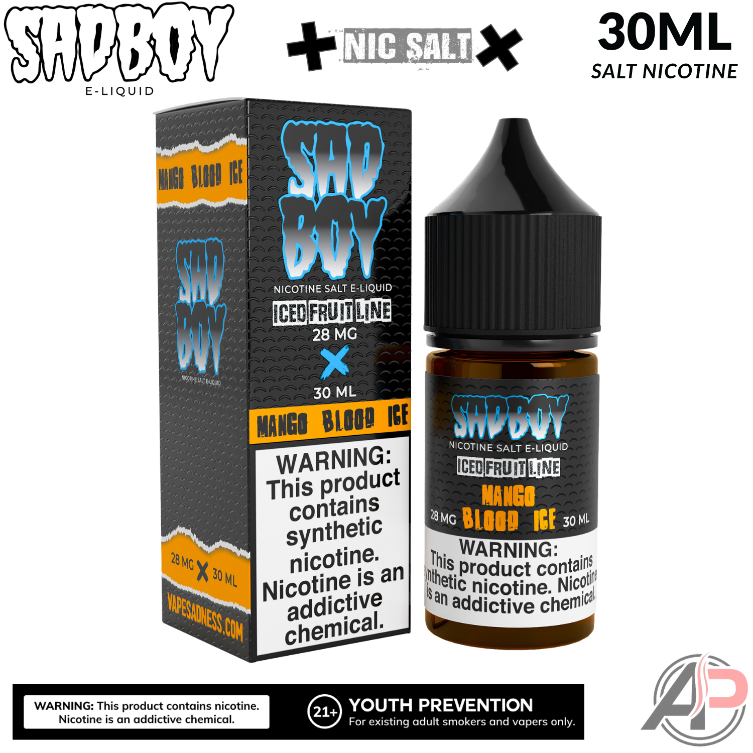 Sadboy Mango Blood Ice Salt Nicotine 30mL