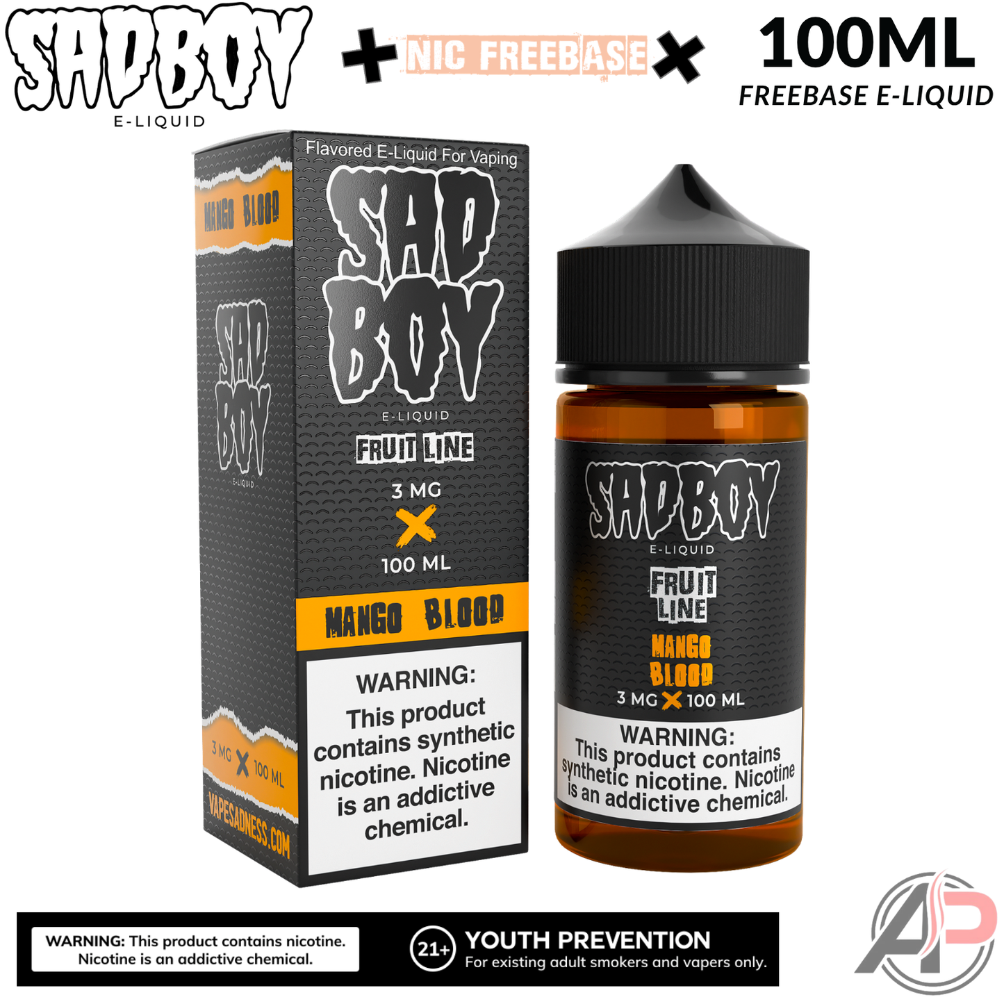 Sadboy Mango Blood E-Liquid 100mL